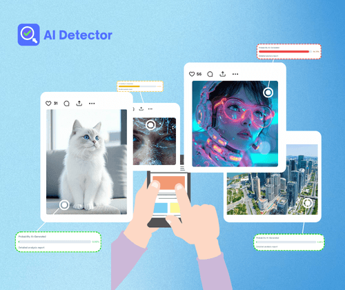 Guard Against Deception from AI-Generated Images in Daily Life